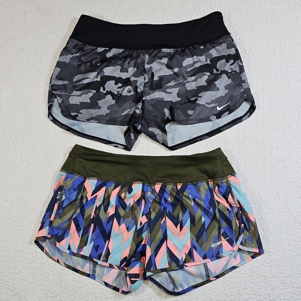 Nike 2 Pairs Lined Shorts